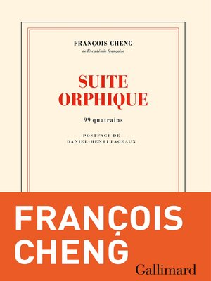 cover image of Suite orphique